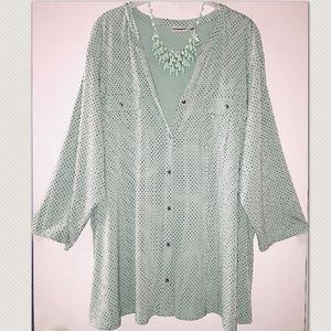 Croft & Barrow Blouse 💚🖤